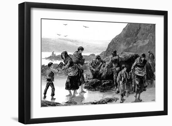 Aftermath of Famine, Ireland (1840), 1886-null-Framed Giclee Print
