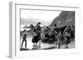 Aftermath of Famine, Ireland (1840), 1886-null-Framed Giclee Print