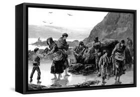 Aftermath of Famine, Ireland (1840), 1886-null-Framed Stretched Canvas