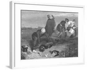 Aftermath of Pistol Duel-null-Framed Giclee Print