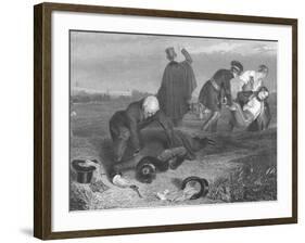 Aftermath of Pistol Duel-null-Framed Giclee Print