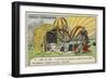 Aftermath of the Flight of the Balloon Zenith, Paris, 1875-null-Framed Giclee Print