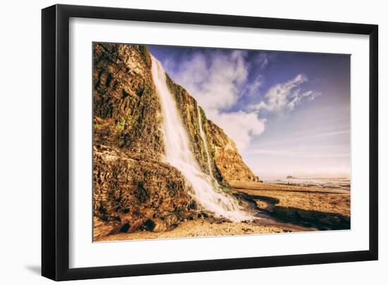 Afternoon at Alamere Falls, Point Reyes, Marin County, California-Vincent James-Framed Photographic Print