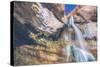 Afternoon at Calf Creek Falls Southern Utah-Vincent James-Stretched Canvas