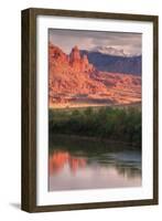 Afternoon at Fisher Towers, Moab-Vincent James-Framed Photographic Print