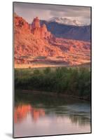 Afternoon at Fisher Towers, Moab-Vincent James-Mounted Photographic Print