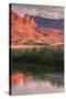 Afternoon at Fisher Towers, Moab-Vincent James-Stretched Canvas