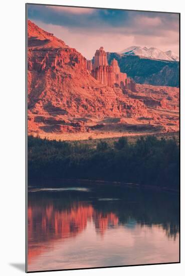 Afternoon at Fisher Towers, Southern Utah-null-Mounted Photographic Print