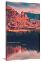 Afternoon at Fisher Towers, Southern Utah-null-Stretched Canvas