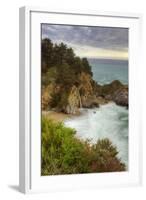 Afternoon at McWay Falls-Vincent James-Framed Photographic Print