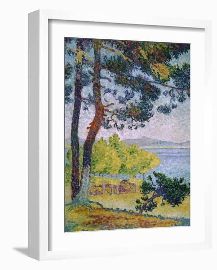 Afternoon at Pardigon-Henri Edmond Cross-Framed Giclee Print