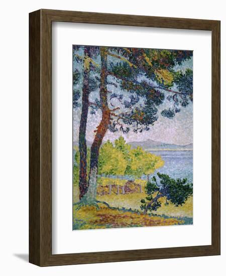 Afternoon at Pardigon-Henri Edmond Cross-Framed Giclee Print