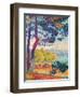 Afternoon at Pardigon-Henri Edmond Cross-Framed Giclee Print