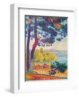 Afternoon at Pardigon-Henri Edmond Cross-Framed Giclee Print