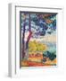 Afternoon at Pardigon-Henri Edmond Cross-Framed Giclee Print