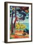 Afternoon at Pardigon-Henri Edmond Cross-Framed Art Print