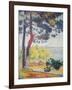 Afternoon at Pardigon-Henri Edmond Cross-Framed Giclee Print