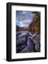 Afternoon at Rocky Gorge, Autumn River, New Hampshire-Vincent James-Framed Photographic Print