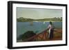 Afternoon at Saint-Briac, 1887 (Oil on Canvas)-Emile Bernard-Framed Giclee Print