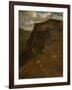 Afternoon, Autumn, Paradise Rocks Viewed from Top of Ridge, Newport, Rhode Island, 1867-71-John La Farge-Framed Giclee Print