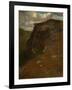 Afternoon, Autumn, Paradise Rocks Viewed from Top of Ridge, Newport, Rhode Island, 1867-71-John La Farge-Framed Giclee Print