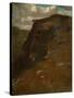 Afternoon, Autumn, Paradise Rocks Viewed from Top of Ridge, Newport, Rhode Island, 1867-71-John La Farge-Stretched Canvas