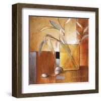 Afternoon Bamboo Leaves III-Lanie Loreth-Framed Art Print