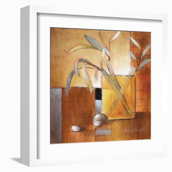 Afternoon Bamboo Leaves III-Lanie Loreth-Framed Art Print