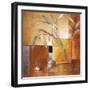 Afternoon Bamboo Leaves III-Lanie Loreth-Framed Art Print