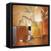 Afternoon Bamboo Leaves III-Lanie Loreth-Framed Stretched Canvas