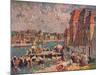 'Afternoon Bathers', 1920, (1923)-Robert Spencer-Mounted Giclee Print