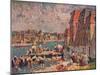 'Afternoon Bathers', 1920, (1923)-Robert Spencer-Mounted Giclee Print