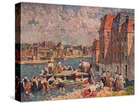 'Afternoon Bathers', 1920, (1923)-Robert Spencer-Stretched Canvas
