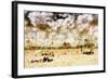 Afternoon Coney Island - In the Style of Oil Painting-Philippe Hugonnard-Framed Giclee Print