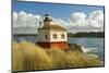 Afternoon, Coquille River Lighthouse From Bullards State Park, Oregon, Usa-Michel Hersen-Mounted Photographic Print