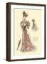 Afternoon Costume in Embroidered Chifon Voile-null-Framed Art Print