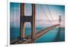 Afternoon Crossing, Golden Gate Bridge - San Francisco-Vincent James-Framed Photographic Print