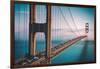 Afternoon Crossing, Golden Gate Bridge - San Francisco-Vincent James-Framed Photographic Print