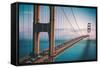 Afternoon Crossing, Golden Gate Bridge - San Francisco-Vincent James-Framed Stretched Canvas