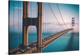 Afternoon Crossing, Golden Gate Bridge - San Francisco-Vincent James-Stretched Canvas