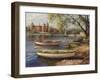 Afternoon Dock-Furtesen-Framed Premium Giclee Print