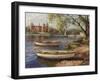 Afternoon Dock-Furtesen-Framed Premium Giclee Print