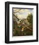 Afternoon Gathering II-Bilben-Framed Art Print