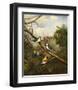 Afternoon Gathering II-Bilben-Framed Art Print