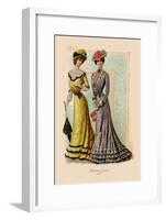 Afternoon Gowns-null-Framed Art Print