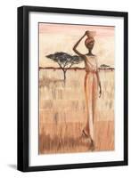 Afternoon Harvest-Julia Hawkins-Framed Art Print