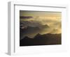 Afternoon haze above the Swiss alps-enricocacciafotografie-Framed Photographic Print