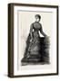 Afternoon House Dress, Fashion, 1882-null-Framed Giclee Print