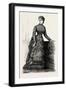 Afternoon House Dress, Fashion, 1882-null-Framed Giclee Print