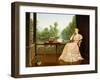 Afternoon Idyll-Levi Wells Prentice-Framed Giclee Print